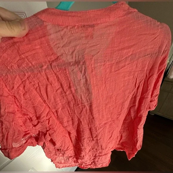 ‼️RARE‼️🎸SUNDANCE🎸🔥NWT🔥MODERN SHORES TOP in Coral— XS